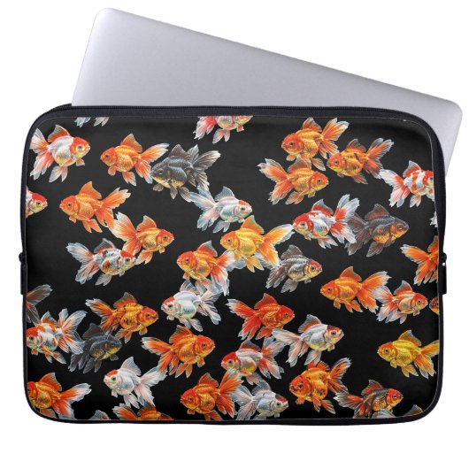 Godfish Parade Laptop Sleeve (Voorkant)