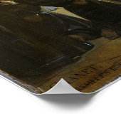 Godfrey van Bouillon die de trofeeën in hun bezit  Poster (Hoek)