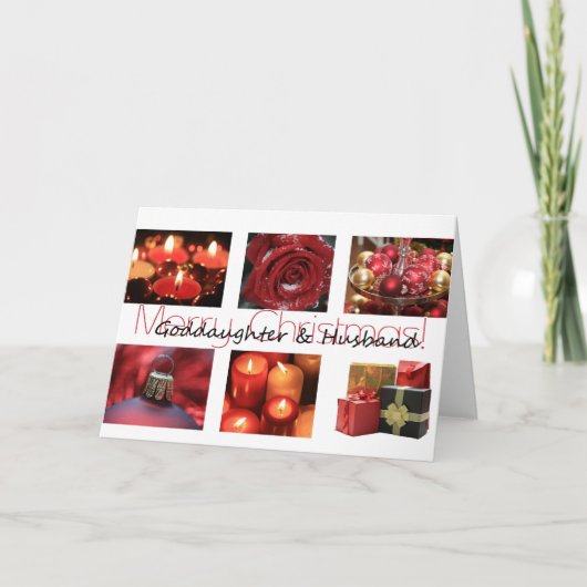 Godgirl & mari Joyeuse carte de Noël (Devant)