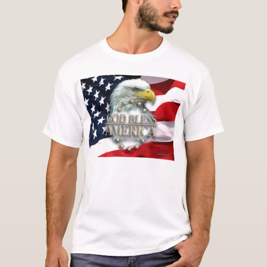 godin-amerika t-shirt (Voorkant)