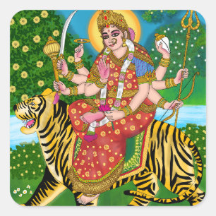 Godin Durga Square Sticker