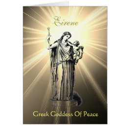 Godin Eirene Godin van de Vrede Wenskaarten