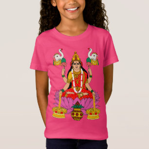 Godin Lakshmi T-shirt – Hindoe-godin van rijkdom 
