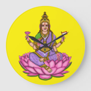 Godin Lakshmi wandklok Grote Klok