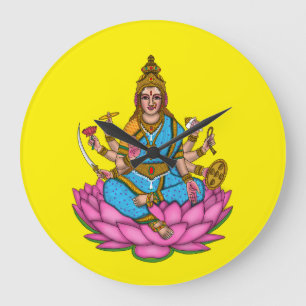 Godin Lakshmi wandklok Grote Klok