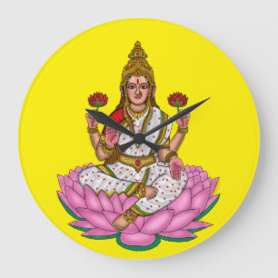 Godin Lakshmi wandklok Grote Klok
