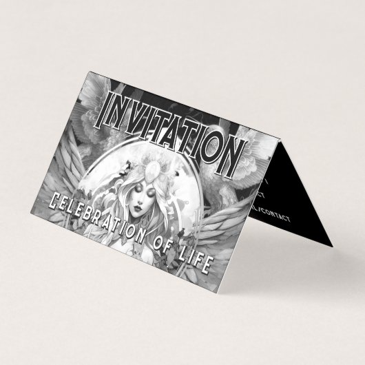 Godin Life Celebration Verjaardag Uitnodigen Kaart (Voorkant)