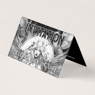 Godin Life Celebration Verjaardag Uitnodigen Kaart