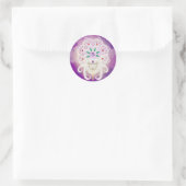 Godin Meditatie Om Sticker (Tas)