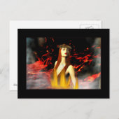 Godin of Fire Briefkaarten (Voorkant / Achterkant)
