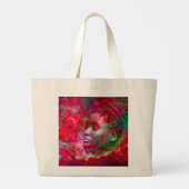Godin of Fire Large Canvas tas (Achterkant)