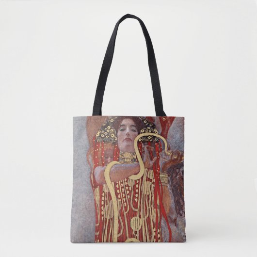 Godin of Health, Hygieia (Salus), Gustav Klimt Draagtas (Voorkant)