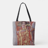 Godin of Health, Hygieia (Salus), Gustav Klimt Draagtas (Achterkant)