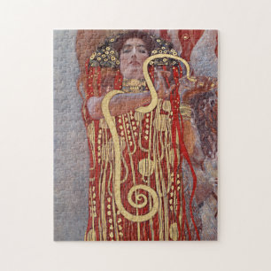 Godin of Health, Hygieia (Salus), Gustav Klimt Legpuzzel
