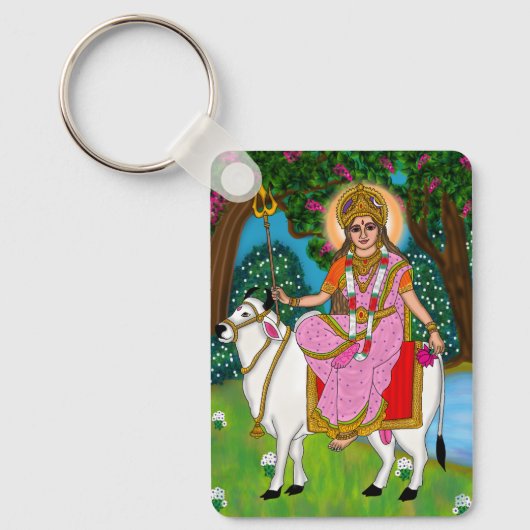 Godin Shailputri Sleutelhanger (Voorkant)