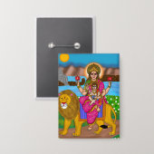 Godin Skandamata Knop Button (Voorkant / Achterkant)