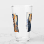 Godin Solar Eclipse 2024 Custom Memento Glas (Rechts)