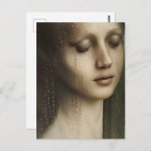 Godin uit het water briefkaart (Voorkant / Achterkant)