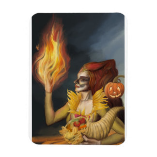 Godin van de Herfst Magneet