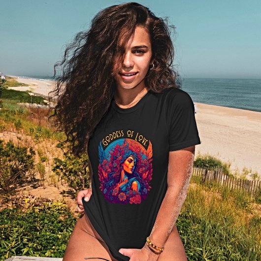 Godin van de Liefde - Aphrodite Retro Art T-shirt