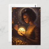 Godin van de Scifi Insecten Briefkaart (Voorkant / Achterkant)