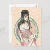 Godin van DESTINY Briefkaart (Voorkant / Achterkant)