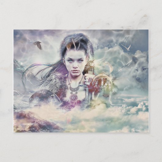 Godin van Mythology Briefkaart (Voorkant)