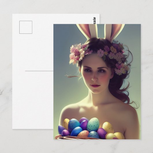 Godin van Ostara Briefkaart (Voorkant / Achterkant)