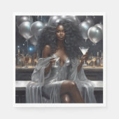 Godin viering servetten (Voorkant)