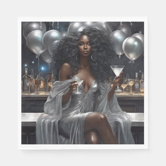 Godin viering servetten (Voorkant)