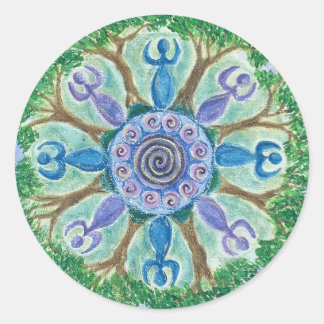 Godinnen dansen Stickers