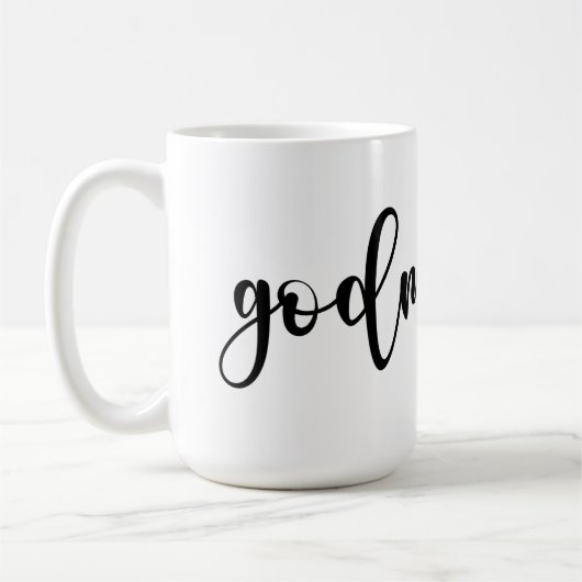 Godmère avec coeur Mug (Gauche)