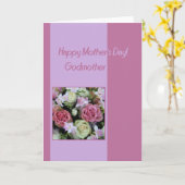 Godmère Bonne carte rose de fête des mères (Fleur jaune)