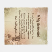 Godmère Personnaliser la couverture en polaire (Devant (Horizontal))