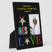 Godmoeder Eastern Star-fotoplaque Fotoplaat (Zijkant)