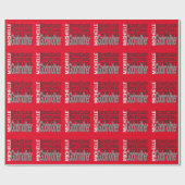 Godmoeder Extraordinaire Cadeaupapier (Vlak)