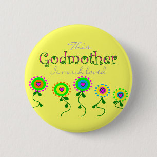 Godmoeder Gifts voor elke gelegenheid Ronde Button 5,7 Cm