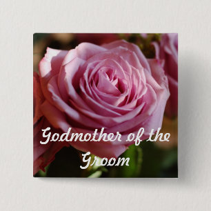 Godmoeder van de Button van de Groom Roos