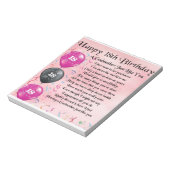 Godmoedergedicht - 18e verjaardag notitieblok (Gedraaid)