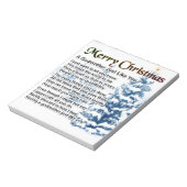 Godmosterd - kerstontwerp notitieblok (Gedraaid)