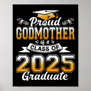 Godmother 2025 Afstuderen Proud Godmother CL van 2 Poster
