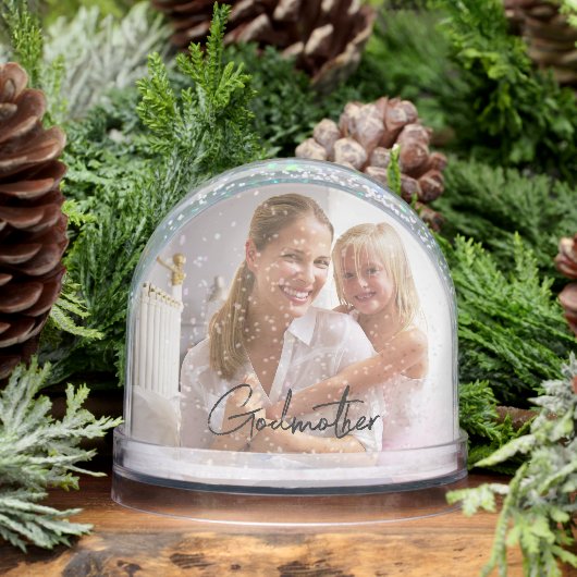 Godmother Christmas Custom Double Sided 2 Photo (Hiver)