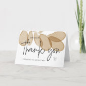 Godmother Gift Bedankt dat je mijn peetvader bent Kaart (Voorkant)