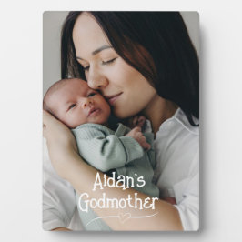 Godmother Gift! Lieve foto Fotoplaat