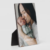 Godmother Gift! Lieve foto Fotoplaat (Zijkant)