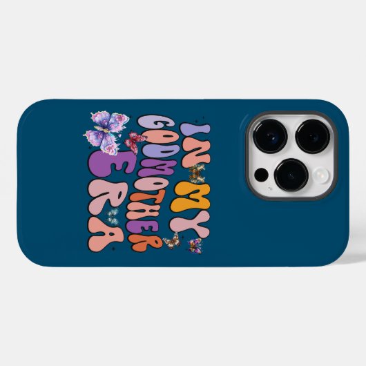 Godmother Kerstcadeau, in mijn peetmoeder tijdperk Case-Mate iPhone Case (Achterkant (horizontaal))