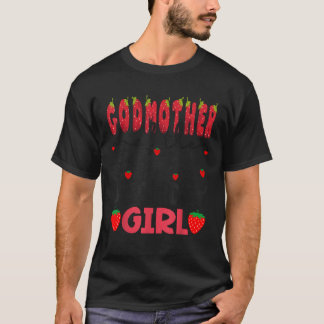 Godmother van het bessen eerst verjaardag meisje a t-shirt