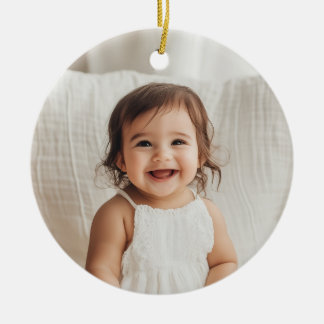 Godparents Handwritten Proposal Photo Girl Keramisch Ornament