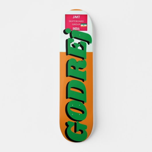 GODREJ JMT INDIA 7 3/4" Skateboard Deck (Devant)