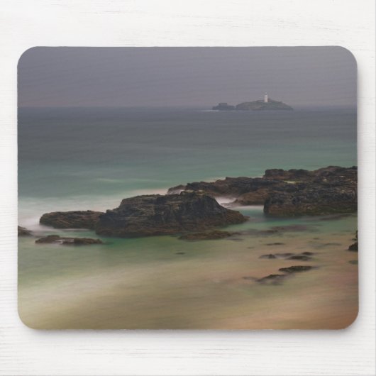 Godrevy Lighthouse, Cornwall, Verenigd Koninkrijk Muismat (Voorkant)